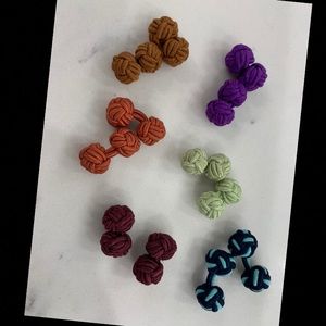 Hi! These adorable and funky cuff links will make your outfit more casual!